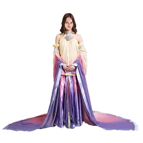 star wars costume Revenge of the Sith Padme Amidala lake dress cosplay costume on Aliexpress.com ...