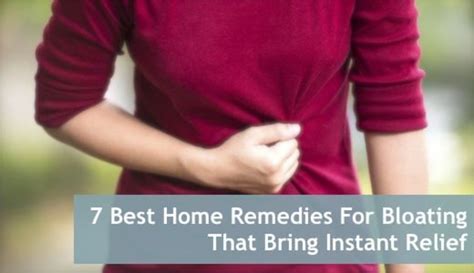 7 Best Home Remedies for Bloating That Bring Instant Relief - RemedyGrove