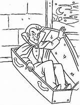 Dracula Coloring Pages Activity  Free Printable sketch template