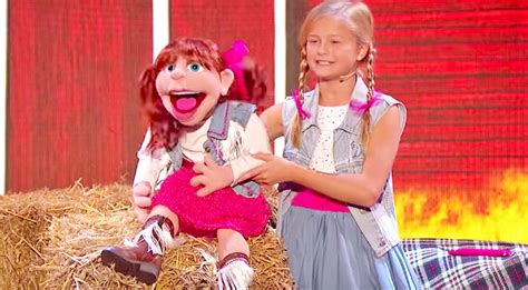 Darci Lynne Appears On 'Little Big Shots UK' With Yodeling Puppet - They Sing 'Cowboy's Sweetheart'