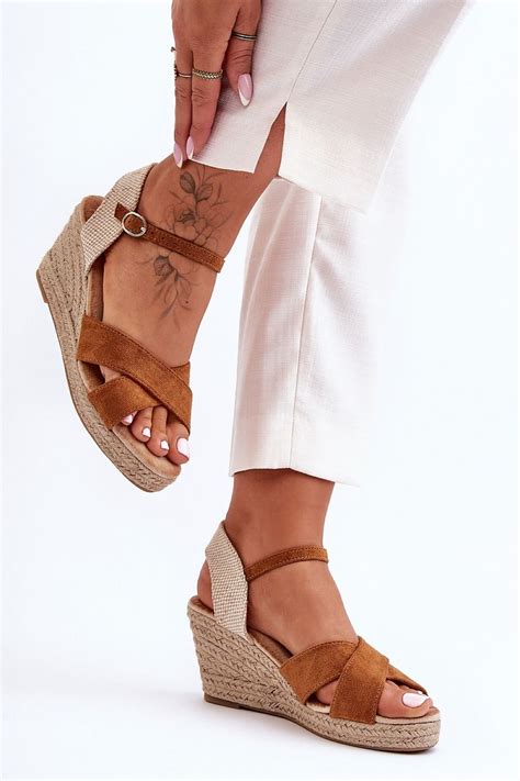 S.I.S Buskin Brown straps Platform heels sandals 183447 – Positivelypmanstore