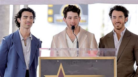 Jonas Brothers inducted into Hollywood Walk of Fame with their wives by their sides - Good ...