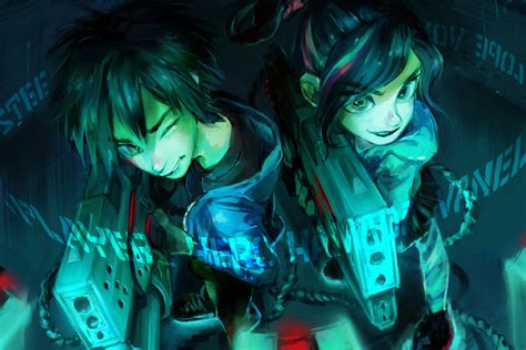 Hiro Hamada and Vanellope Von Schweetz - Big Hero 6 Fan Art (37317100) - Fanpop