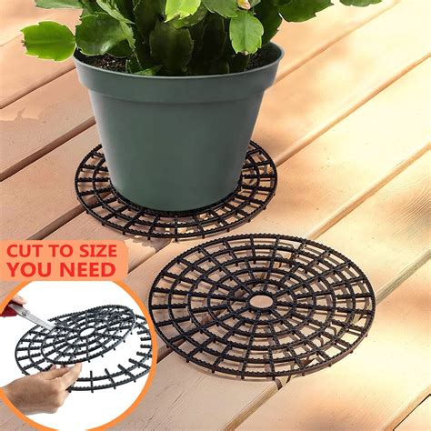 Plant Riser for Pots Outdoor, 4 PCS Pot Risers Plant Trivet Pot ...