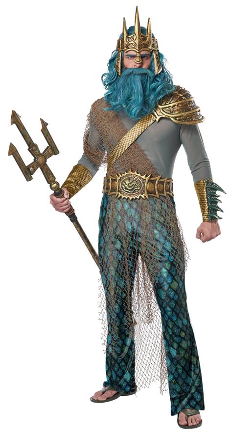 All About Holidays » Poseidon / Neptune, God Of The Sea Adult Costume ...