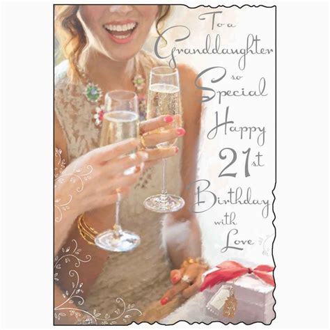 21st Birthday Card Messages for Granddaughter – BirthdayBuzz