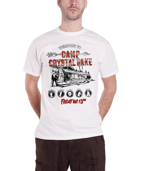 Friday The 13th Merchandise Camp Crystal Lake T Shirt 1570 | Kitilan