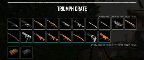 【PUBG】TRIUMPH CRATEとは？