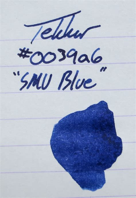 Tekker Ink #0039a6 "SMU Blue" | Inkdependence!