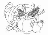 Free Cornucopia Coloring Pages At GetColoringscom  printable sketch template