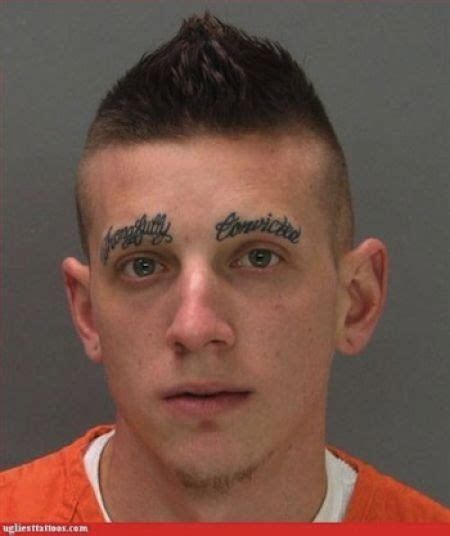 Craziest Mugshot Tattoos (23 pics) - Izismile.com