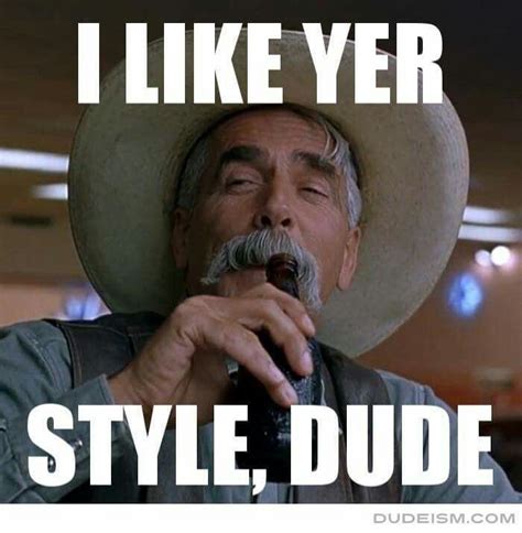 Sam Elliott. | The big lebowski, Big lebowski quotes, Big lebowski meme