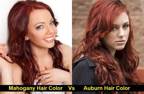 Mahogany Vs. Auburn Hair Color: What's the Difference? – Hairstyle Camp