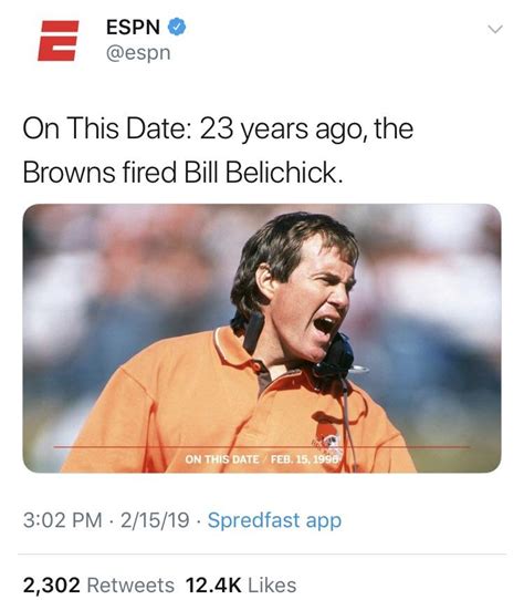 “On tHIs DaTe: 23 YeArS AgO, tHE Browns FirED bILl bELicHiCk.” : r/Browns