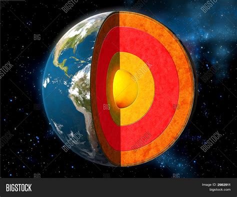 Earth Core Image & Photo (Free Trial) | Bigstock