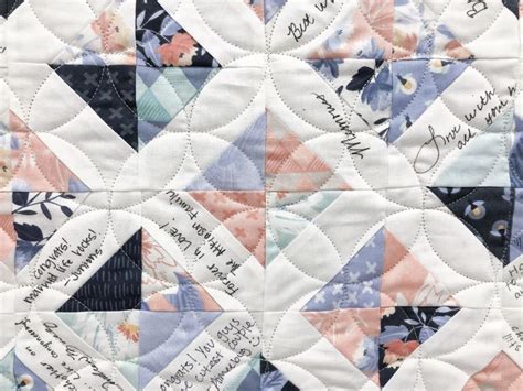 Chris’ Wedding Signature Quilt | Signature quilts, Quilts, Wedding guest quilt