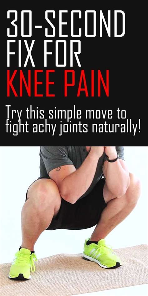 Knee Pain: knee pain: Got knee pain? You probably need to work on your a...