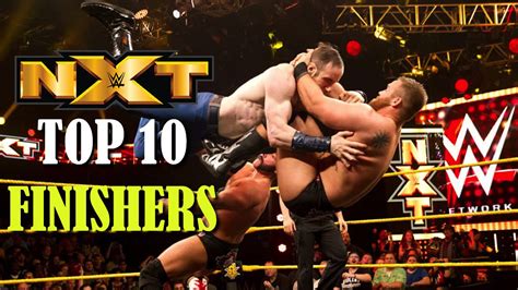 WWE NXT: Top 10 Finishers - YouTube