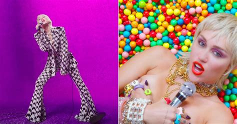 Miley Cyrus's Designer Outfits in "Midnight Sky" Music Video | POPSUGAR ...