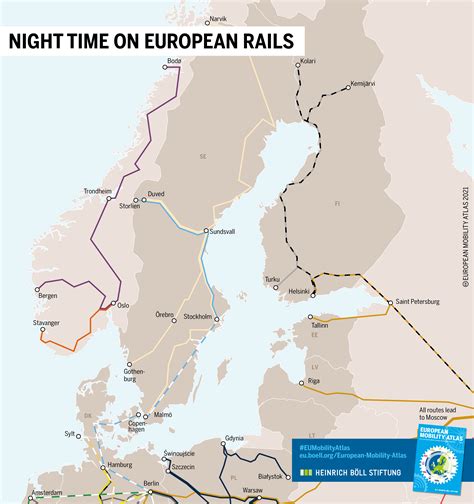 Night Time on European Rails: The rise of night trains in Europe | Heinrich Böll Stiftung ...