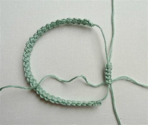 Crochet Cord Bracelet with Adjustable Closure | Crochet bracelet ...