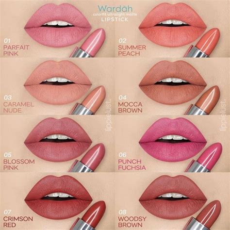 Warna Lipstik Wardah Colorfit Ultralight Matte – Geena and Davis Blog