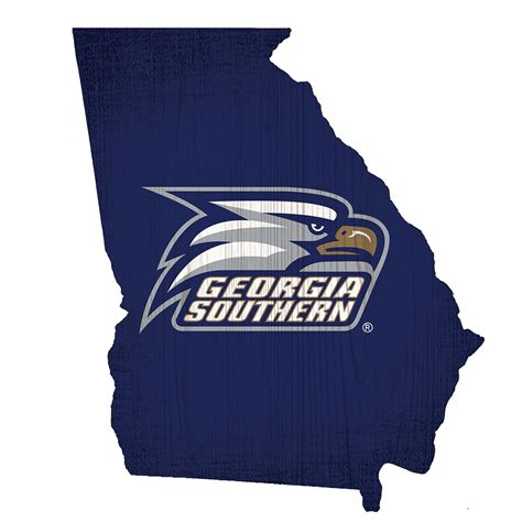 Georgia Southern Eagles 12" Logo State Sign - Walmart.com - Walmart.com