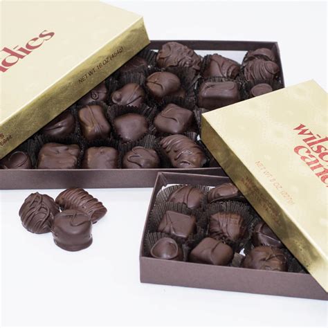 Dark Chocolate Deluxe Assortment Variety Box - Wilson Candy | Wilson Candy