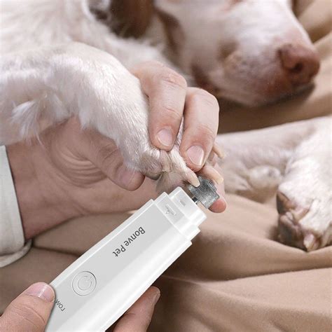 Bonve Pet Dog Nail Grinder 2 Speed Electric Pet Dog Nail Clippers ...