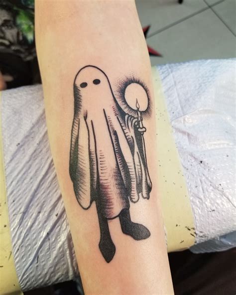 my spooky ghost tattoo done by Jacob Young Elm Street Tattoo in Dallas ...