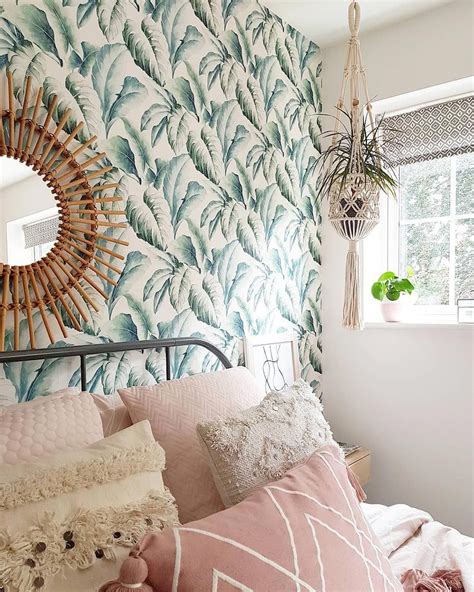 Leaf Wallpaper For Bedroom Ideas » Arthatravel.com