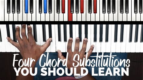 4 Chord Substitutions You Should Learn - YouTube