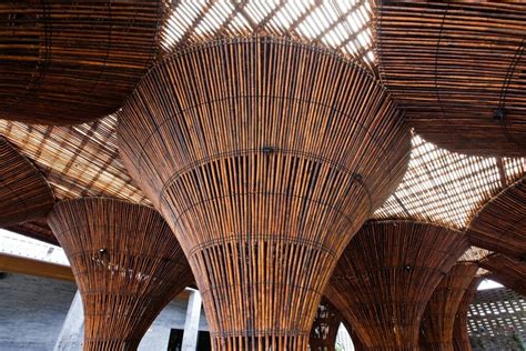 Bamboo modern: Indochine cafe by Vo Trong Nghia in Vietnam - Architectural Review