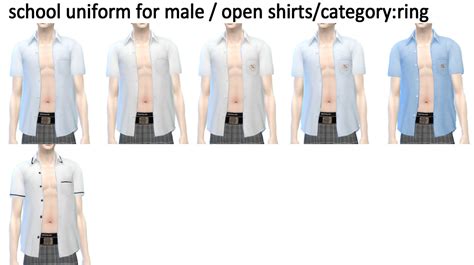 My Sims 4 Blog: School Uniform Clothing Set for Males by Imadako