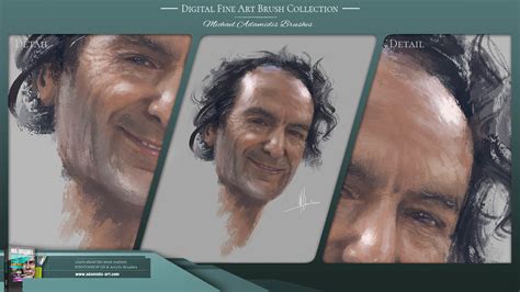 Concept Art and Photoshop Brushes - 416 Most Realistic Photoshop Brushes (Oil & Acrylic Brush Pack)