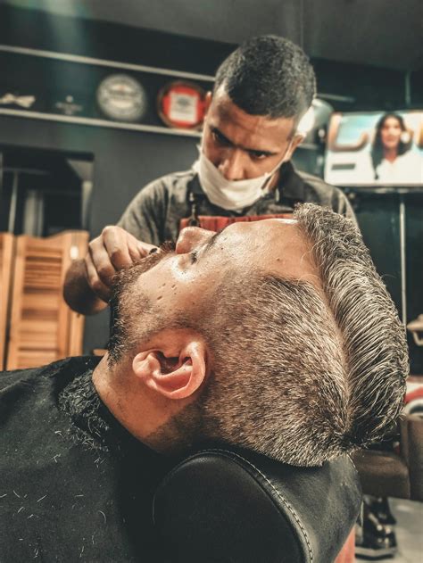 Man Having A Haircut · Free Stock Photo