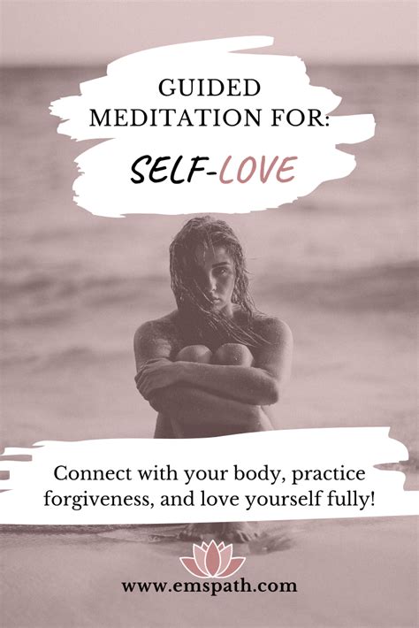 Guided Meditation for Self-Love | Guided meditation, Self love, Meditation