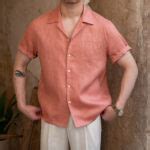 Men's Linen Short Sleeve Shirt - TrueLinens