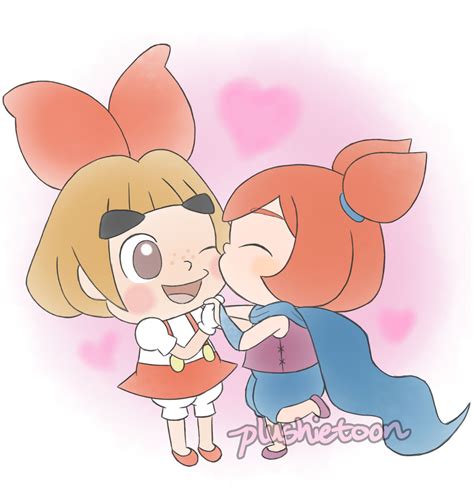 A Kiss for Lulu! by plushietoon on DeviantArt