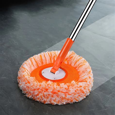 360-Degree Rotatable Cleaning Mops Set with 4 Removable Poles and 4 ...