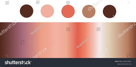 Rustic Color Palette Gradient Stock Vector (Royalty Free) 2202454941 | Shutterstock