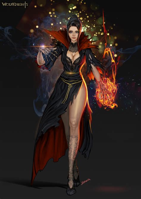 ArtStation - fire mage