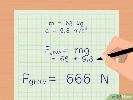 How to Calculate Force of Gravity: 10 Steps (with Pictures)