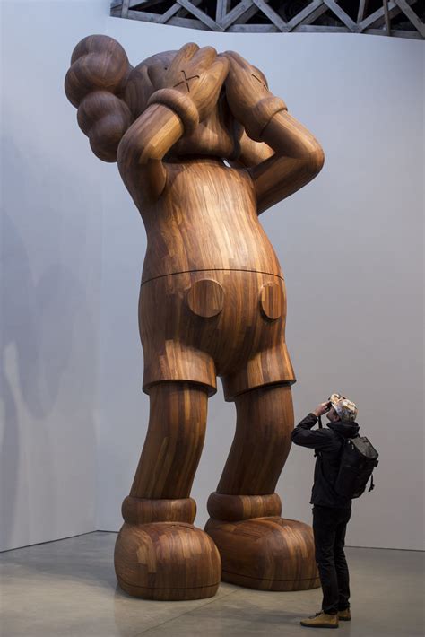 Kaws | Kaws Companion sculpture at Mary Boone Gallery, NYC. | Flickr