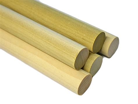 5/8" x 72" Poplar Dowel Rods > 60" & 72" Hardwood Dowels > Wood-Dowel