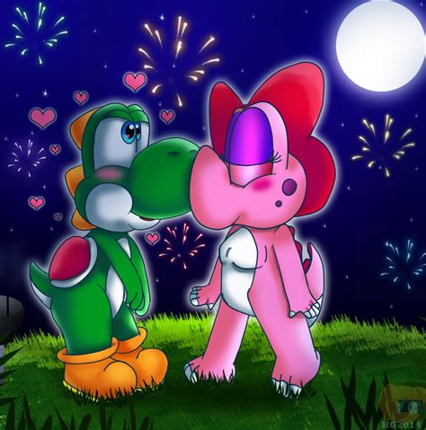 Yoshi & Birdo - Birdo Fan Art (36702316) - Fanpop