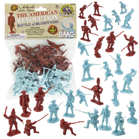 BMC Revolutionary War Battle of Brandywine Plastic Army Men Figures – BMC Toys