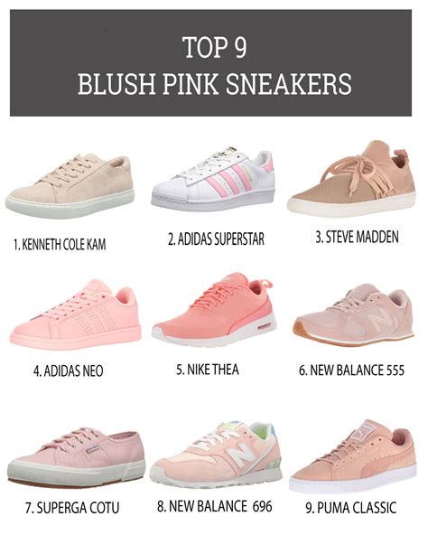 Top 9 Adorable Pairs of Blush Pink Sneakers- Life By Lee