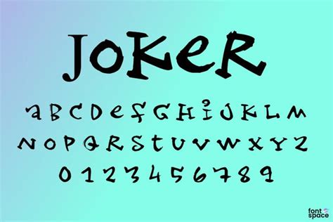 Joker Font | 11-D productions | FontSpace | Joker, Commercial use fonts, Free fonts download