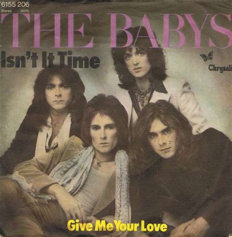 The Babys - Isn't It Time (1977, Vinyl) | Discogs